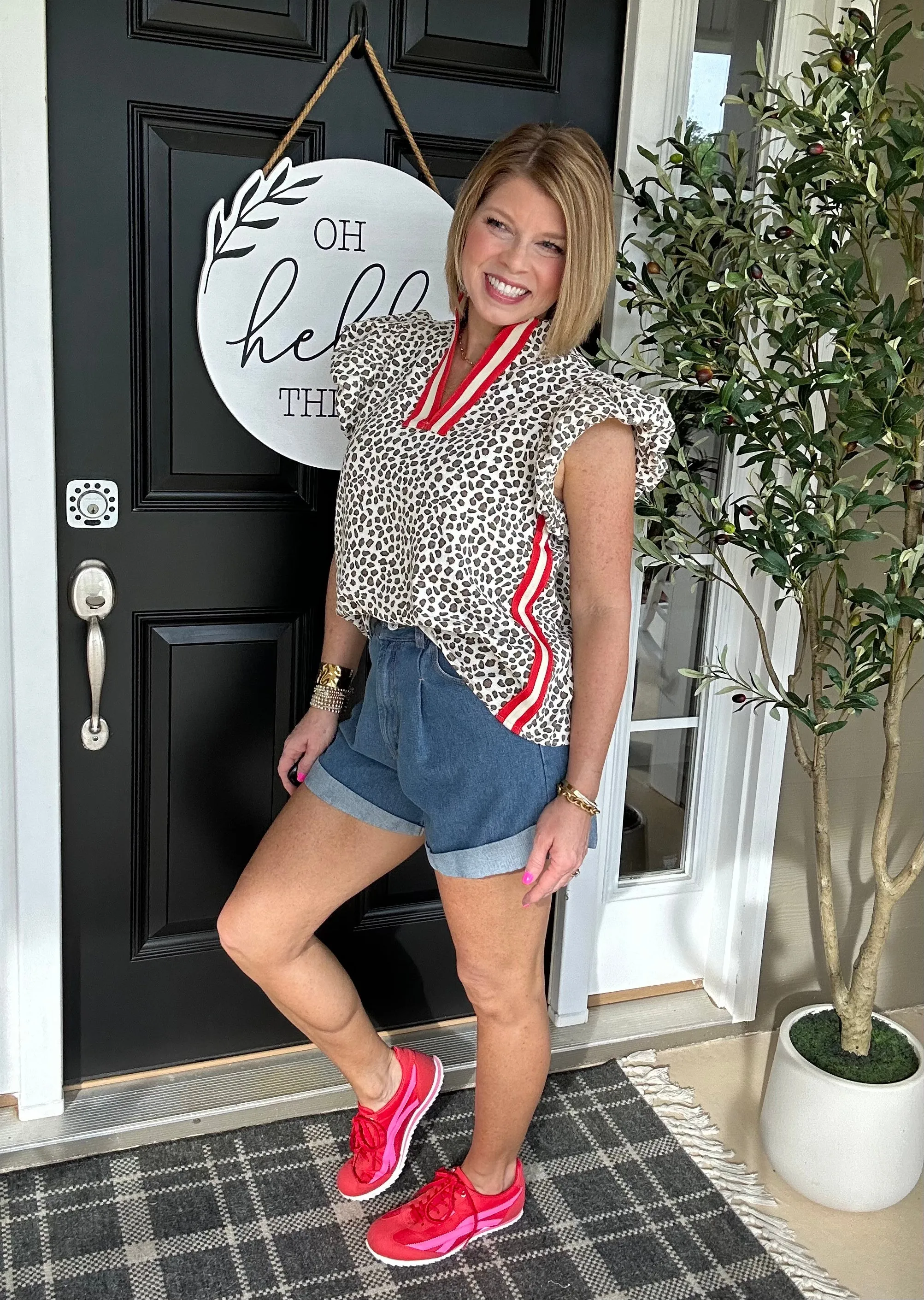 Fierce Top | Leopard