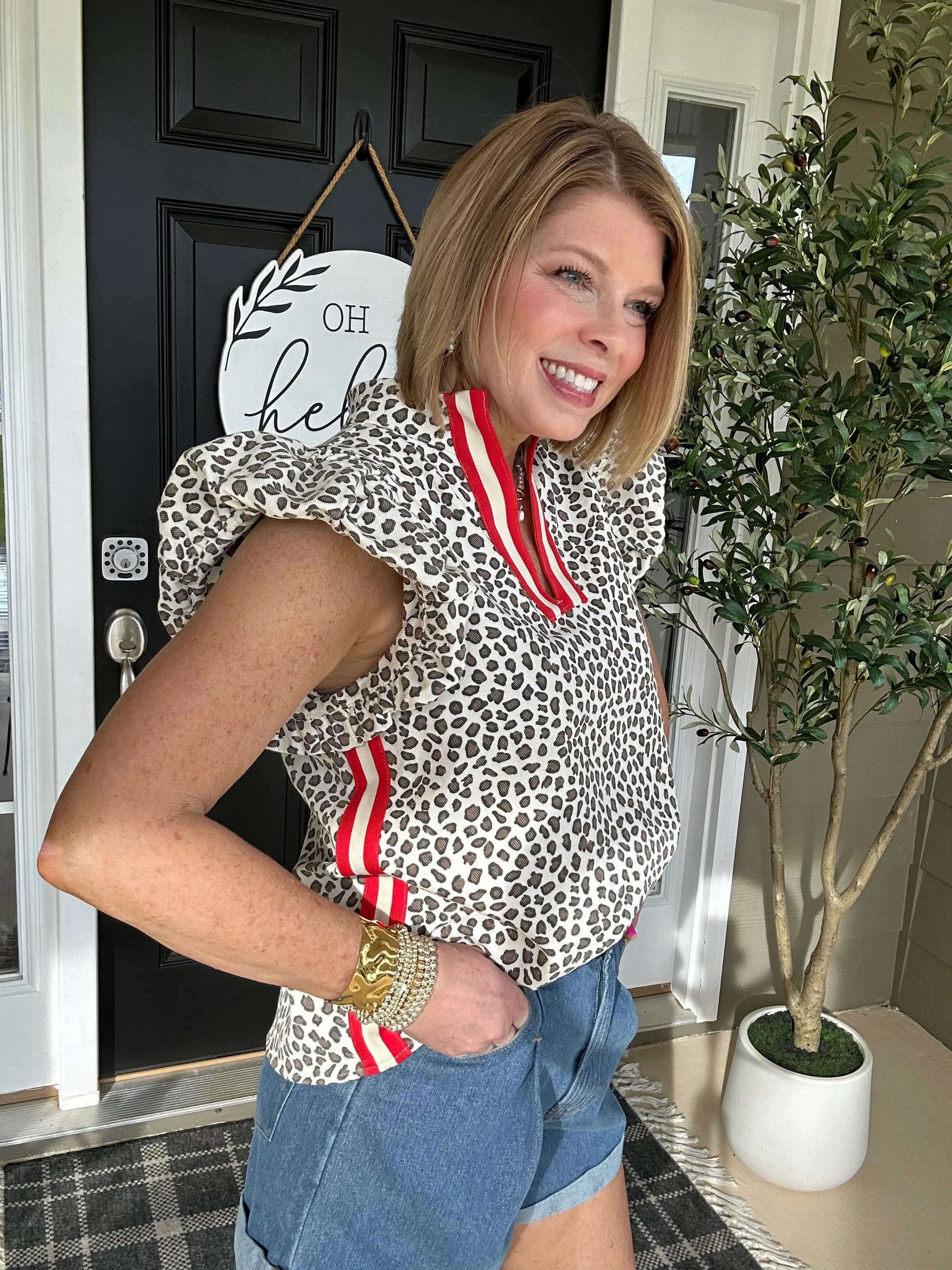 Fierce Top | Leopard
