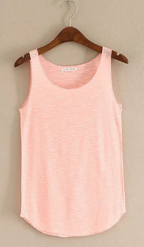 Fitness Tank Top T Shirt Plus Size Loose Model Women T-shirt Cotton O-neck Slim Tops Fashion Woman Clothes
