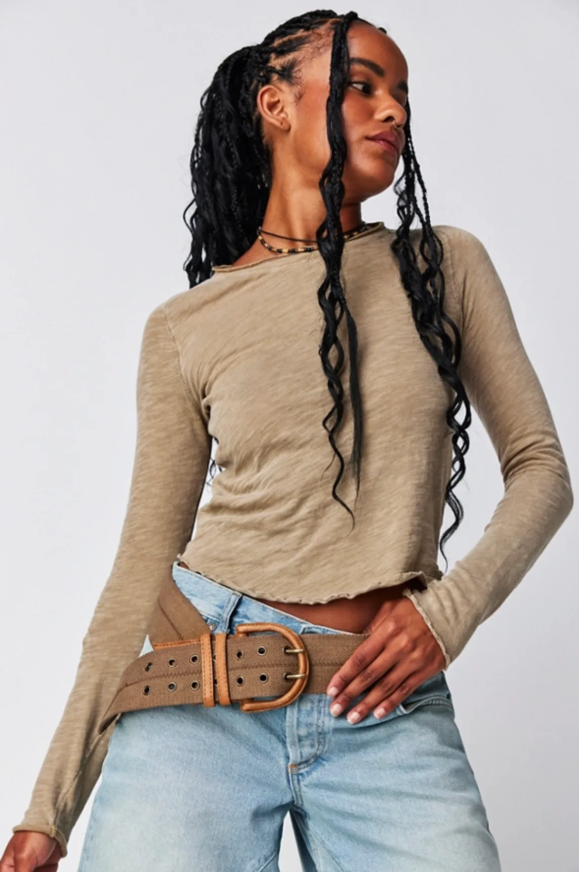 Free People Me My Baby Long Sleeve