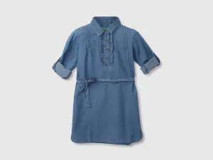 Girls Solid Dress