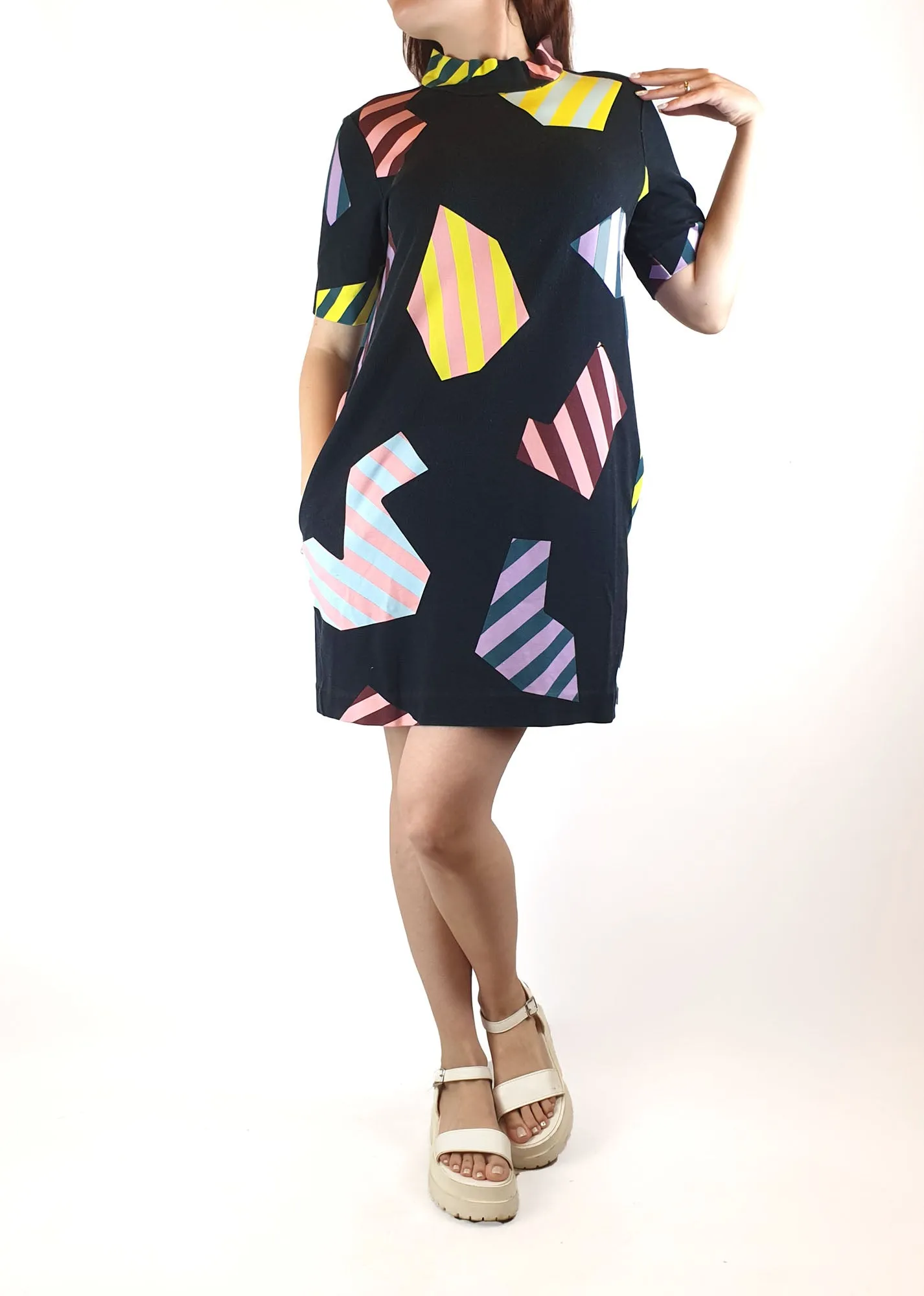 Gorman jigsaw print dress size 10