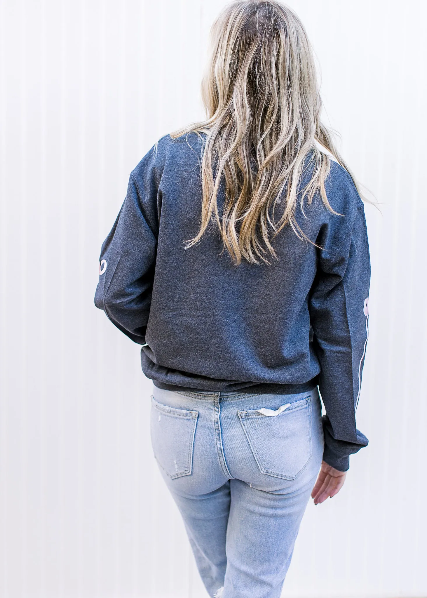 Gray Christmas Club Sweatshirt