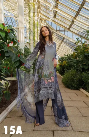 Gray Lawn Dress By Sobia Nazir Model# L 1780