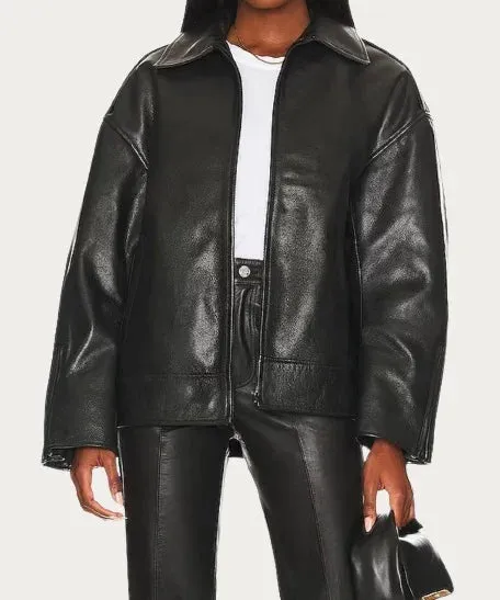 GRLFRND Alek Leather Jacket