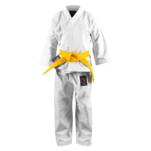 HAYABUSA® Hayabusa Youth Karate Gi | Lightweight Gi | Many Sizes | Premium Cotton Blend | Gi for Men/ Women for Martial Arts Training and Fight - A0 A1 A2 A3 A4 A5|