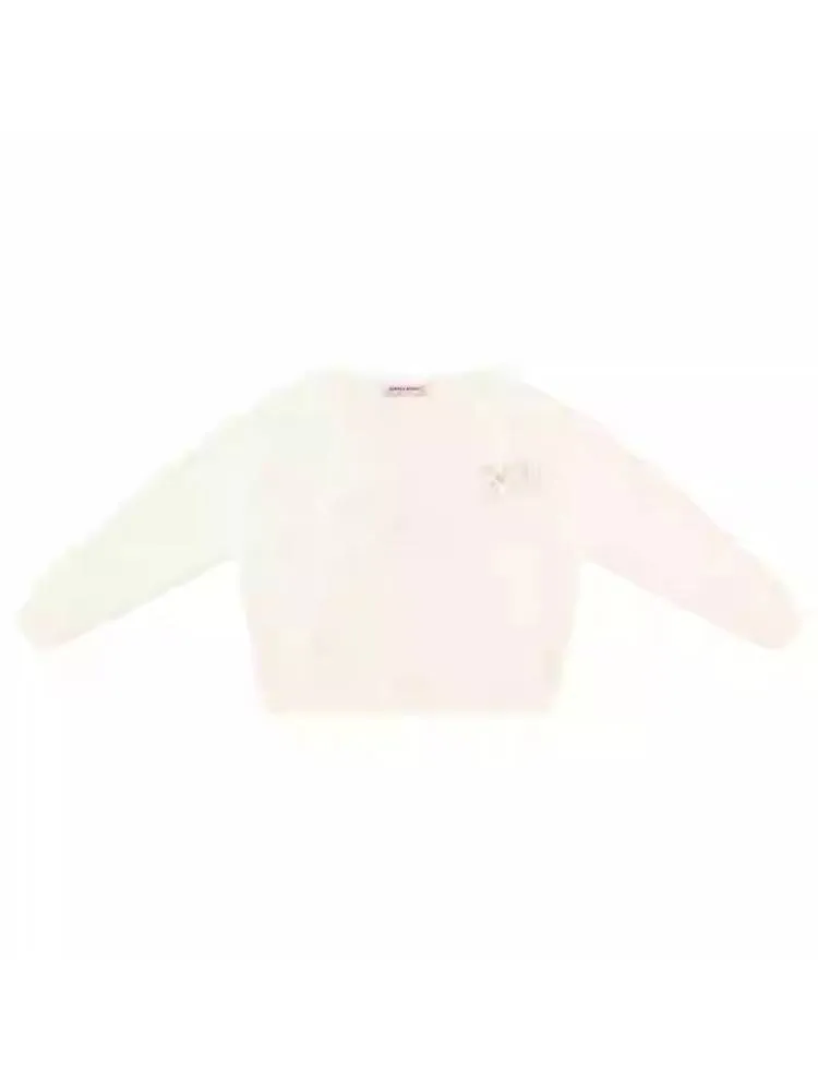 High-end fluffy loose V-neck sweater【s0000011080】