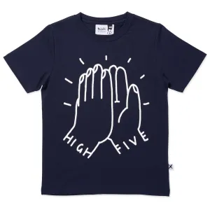 High Five Tee- Ink