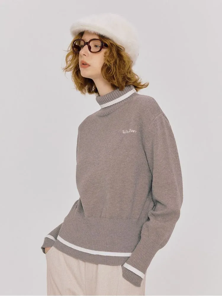 High neck sweater【s0000005089】