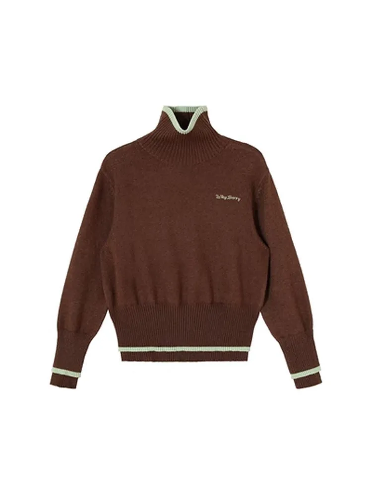 High neck sweater【s0000005089】