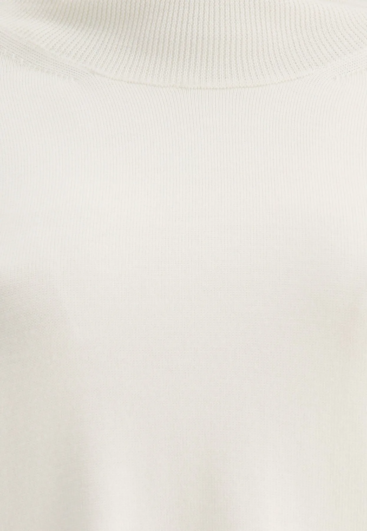 High-Neck Wool Sweater