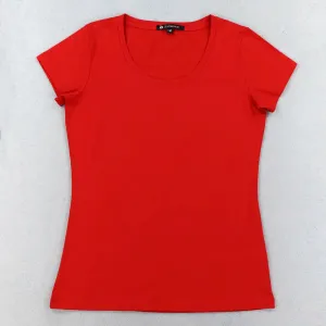 High Quality 21 Candy Color Cotton Basic T-shirt Women Casual O-neck Female T Shirt For Women Short Sleeve Female Tops 001