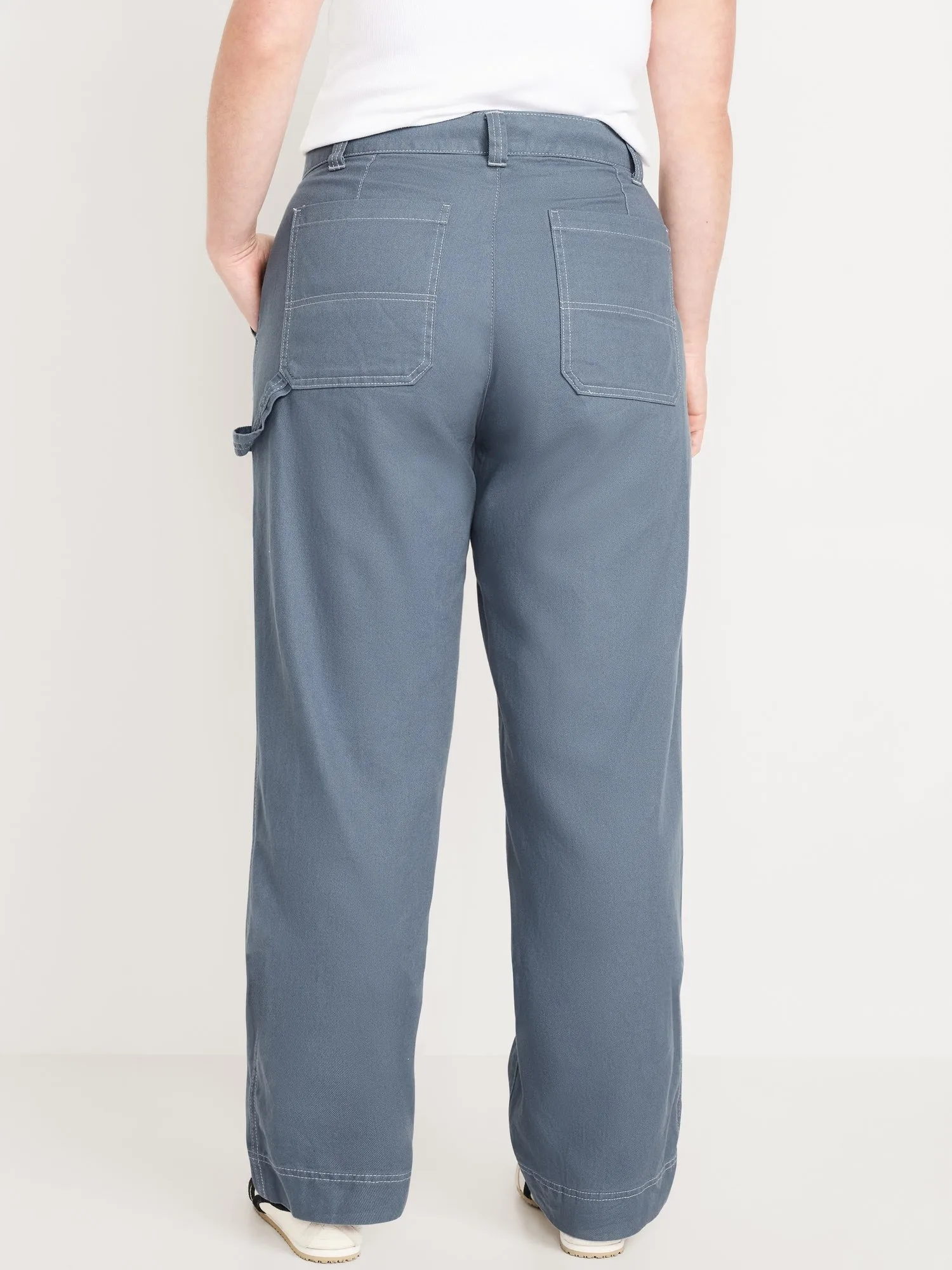 High-Waisted Utility Pants