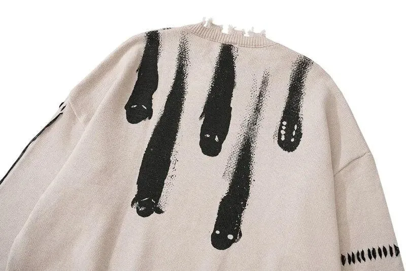 Hole Ghost Graphic Streetwear