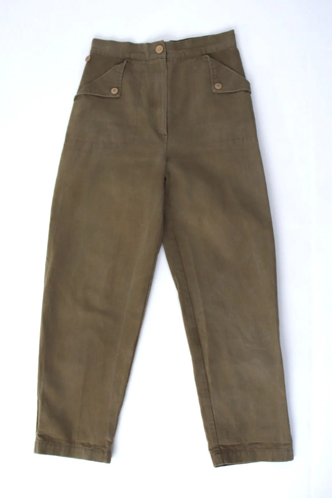 Ilana Kohn Canvas High Rise Pants