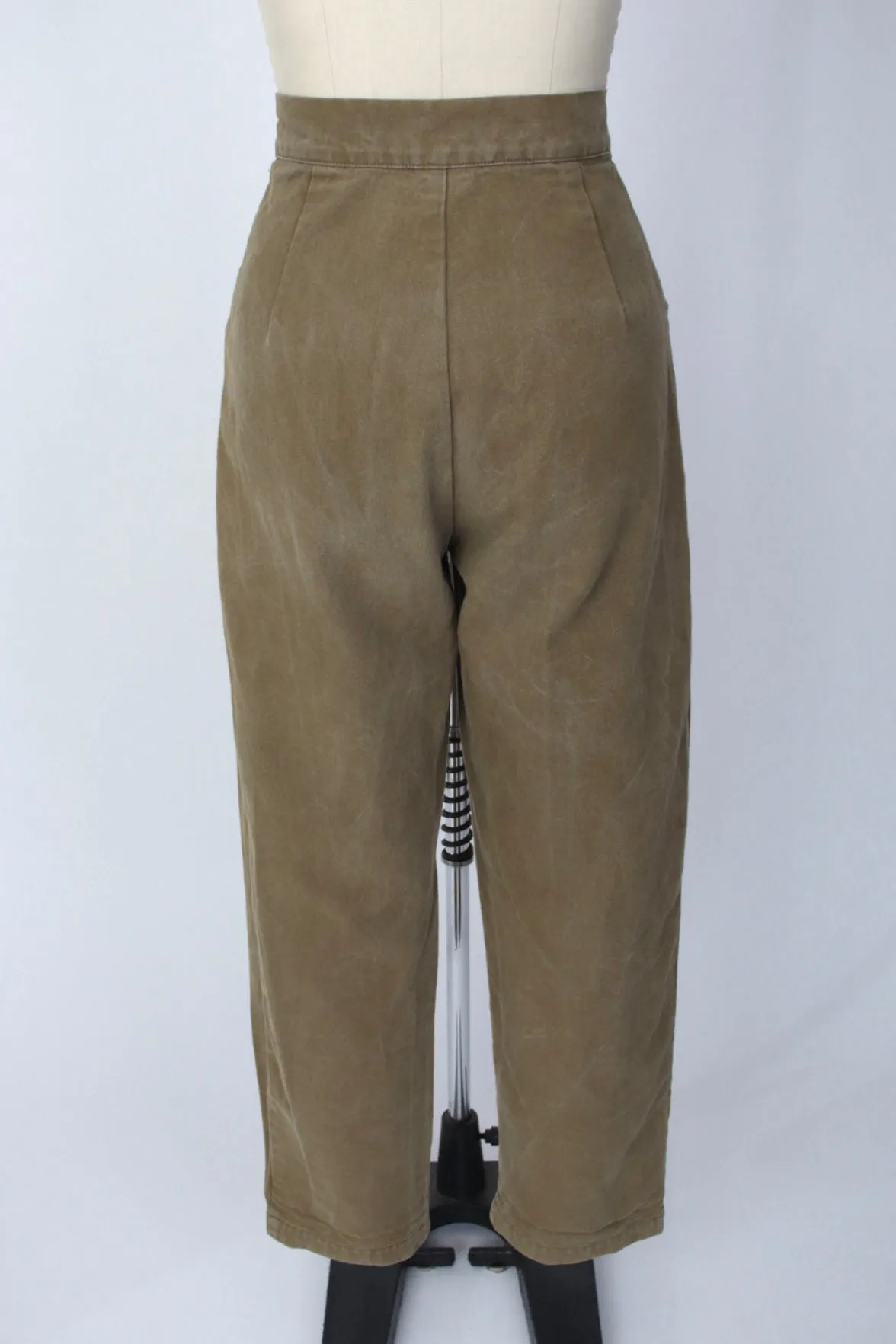 Ilana Kohn Canvas High Rise Pants