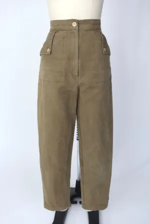 Ilana Kohn Canvas High Rise Pants