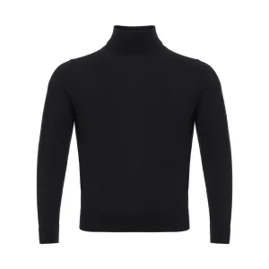 Italian Cashmere Luxury Black Sweater