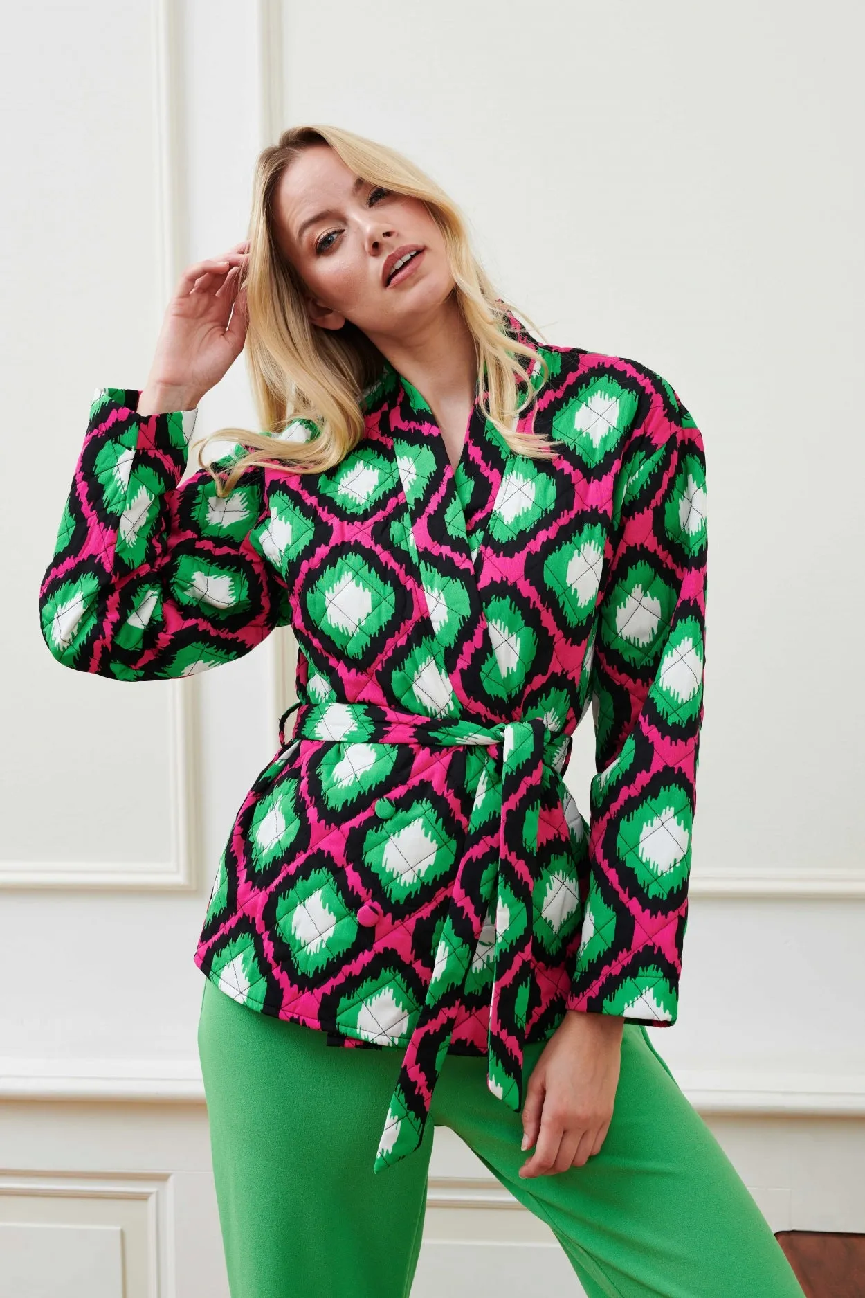 Jacket Brandy | Big Ikat