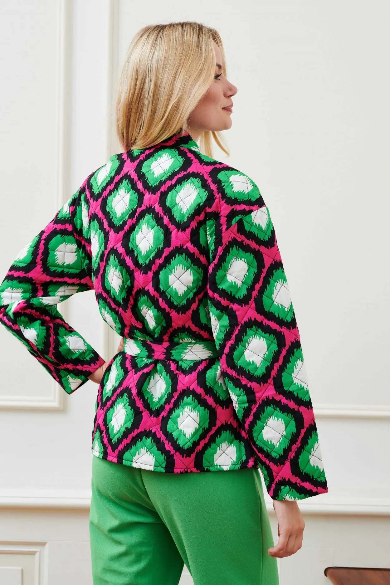 Jacket Brandy | Big Ikat