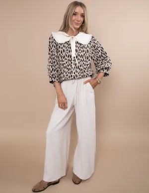 Jesse Leopard Top