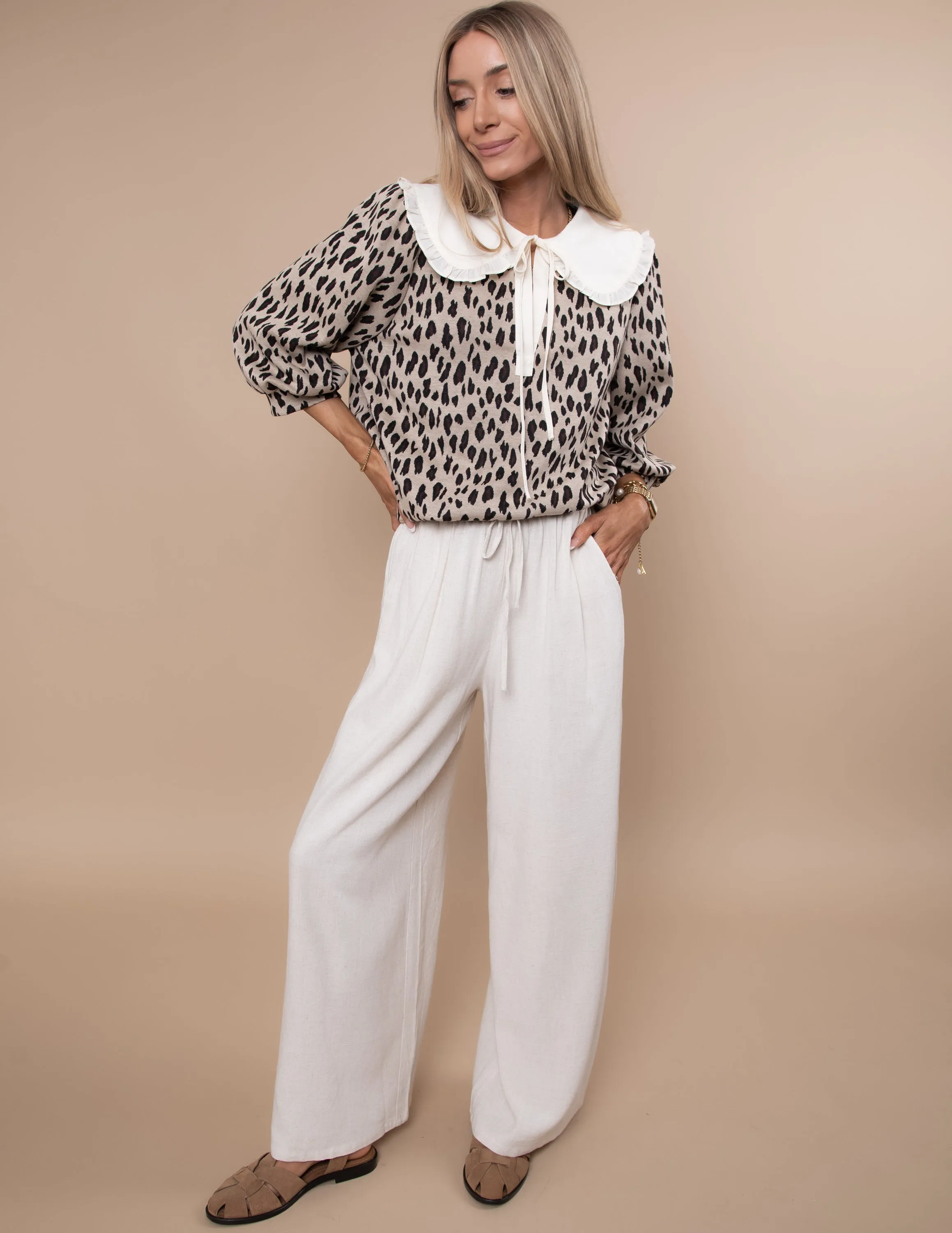 Jesse Leopard Top