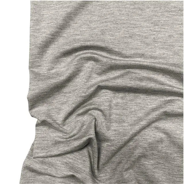 Jessica Viscose Jersey - Grey Marl