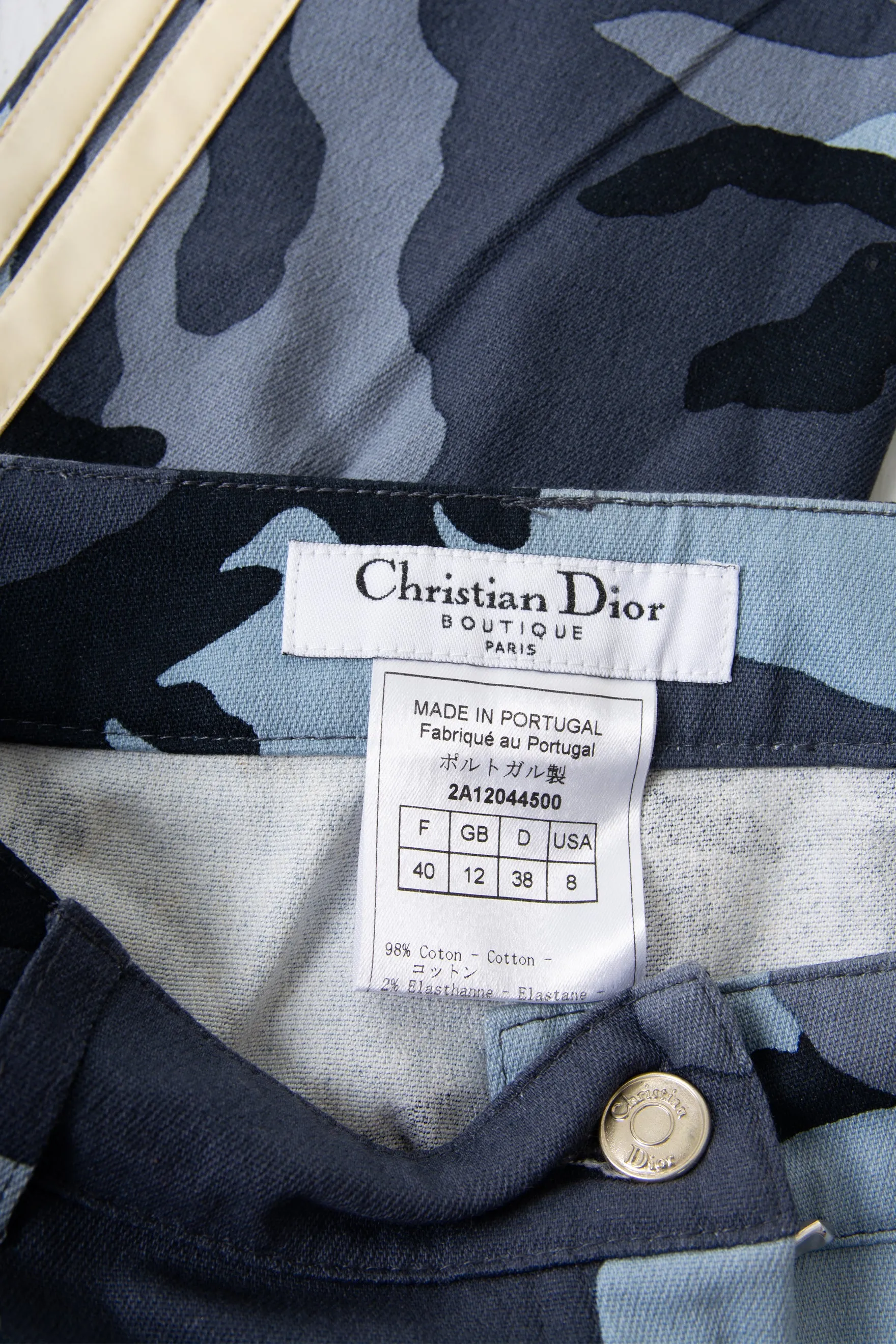 John Galliano Camo Pants