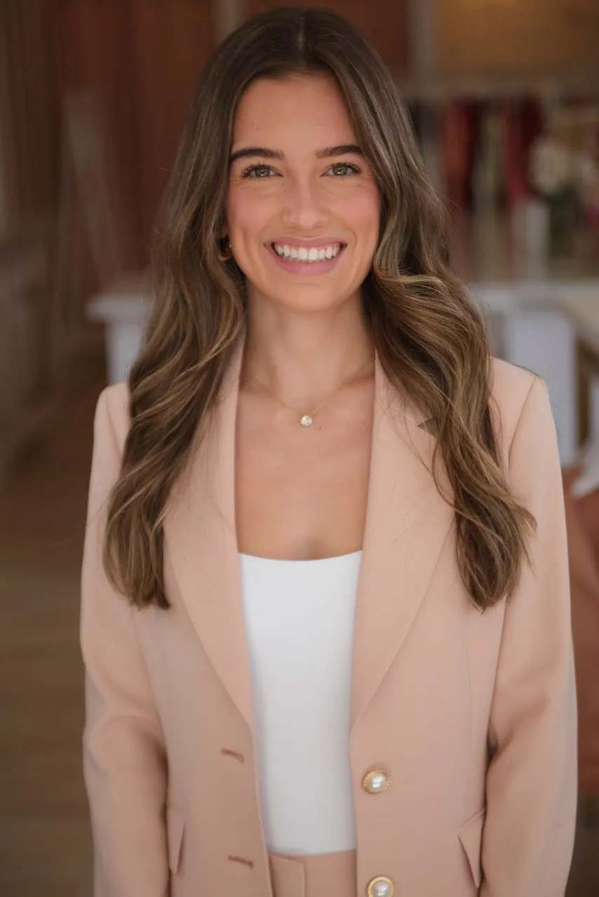 Jolie Blush Pink Feminine Cut Premium Suit Coat