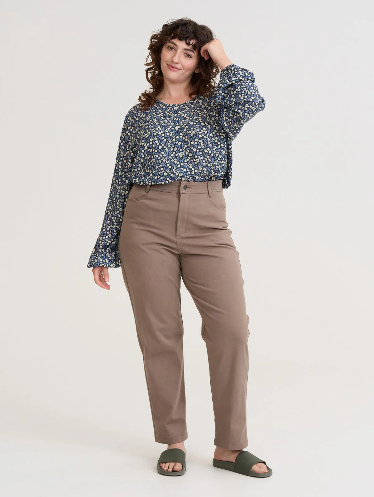 Jutta Pants Taupe