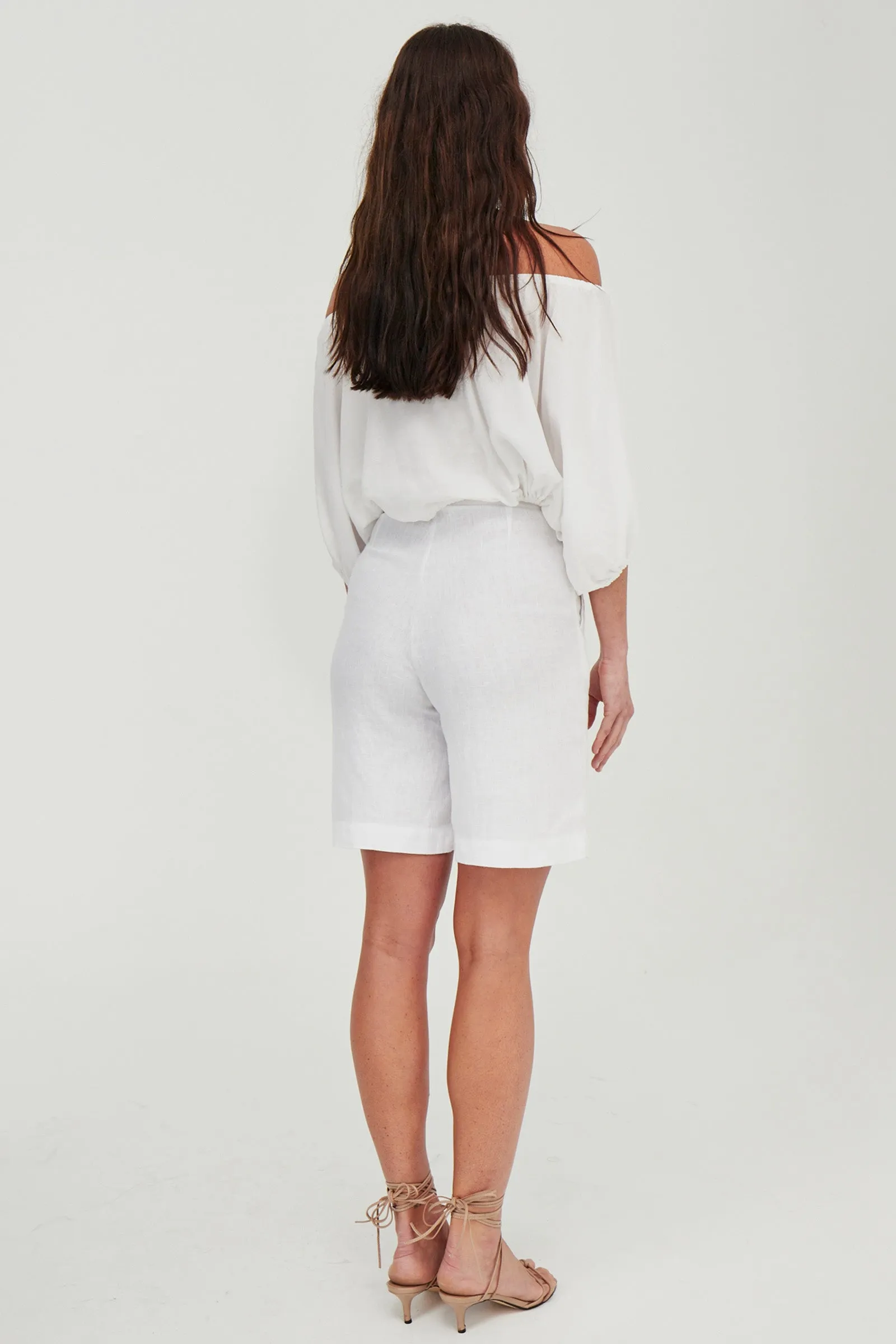 Kluba Crop Top White