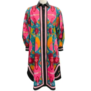 La DoubleJ Ikat Placee Big Shirt Dress