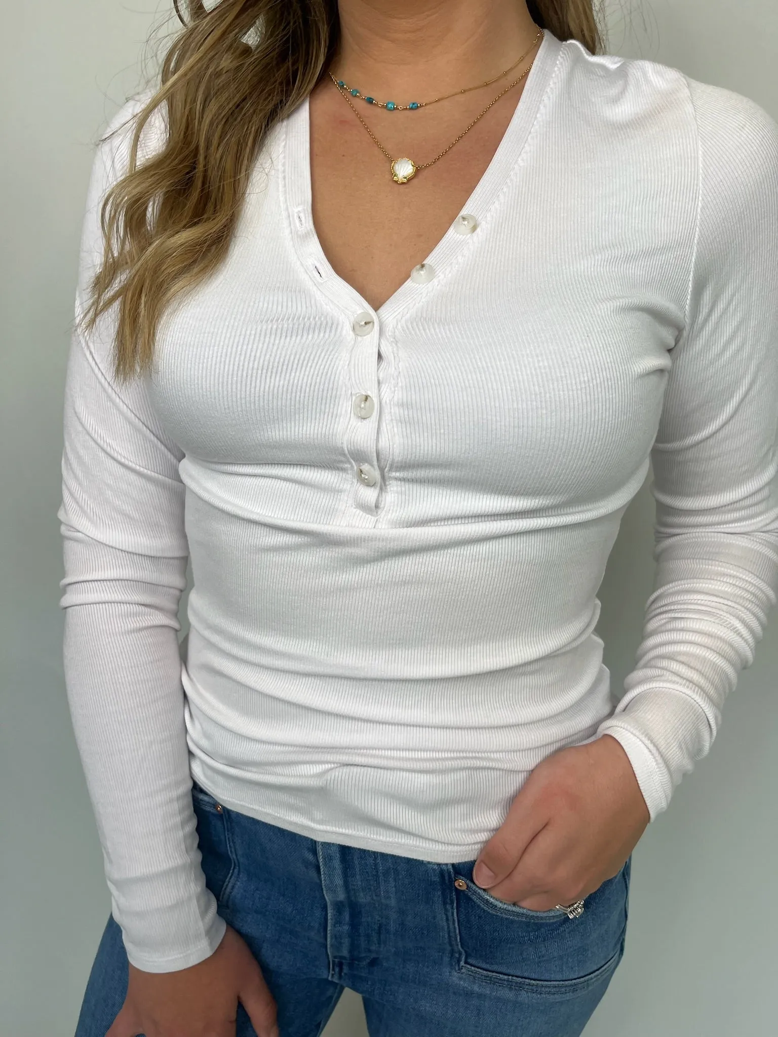 LA Made Everly Long Sleeve Top