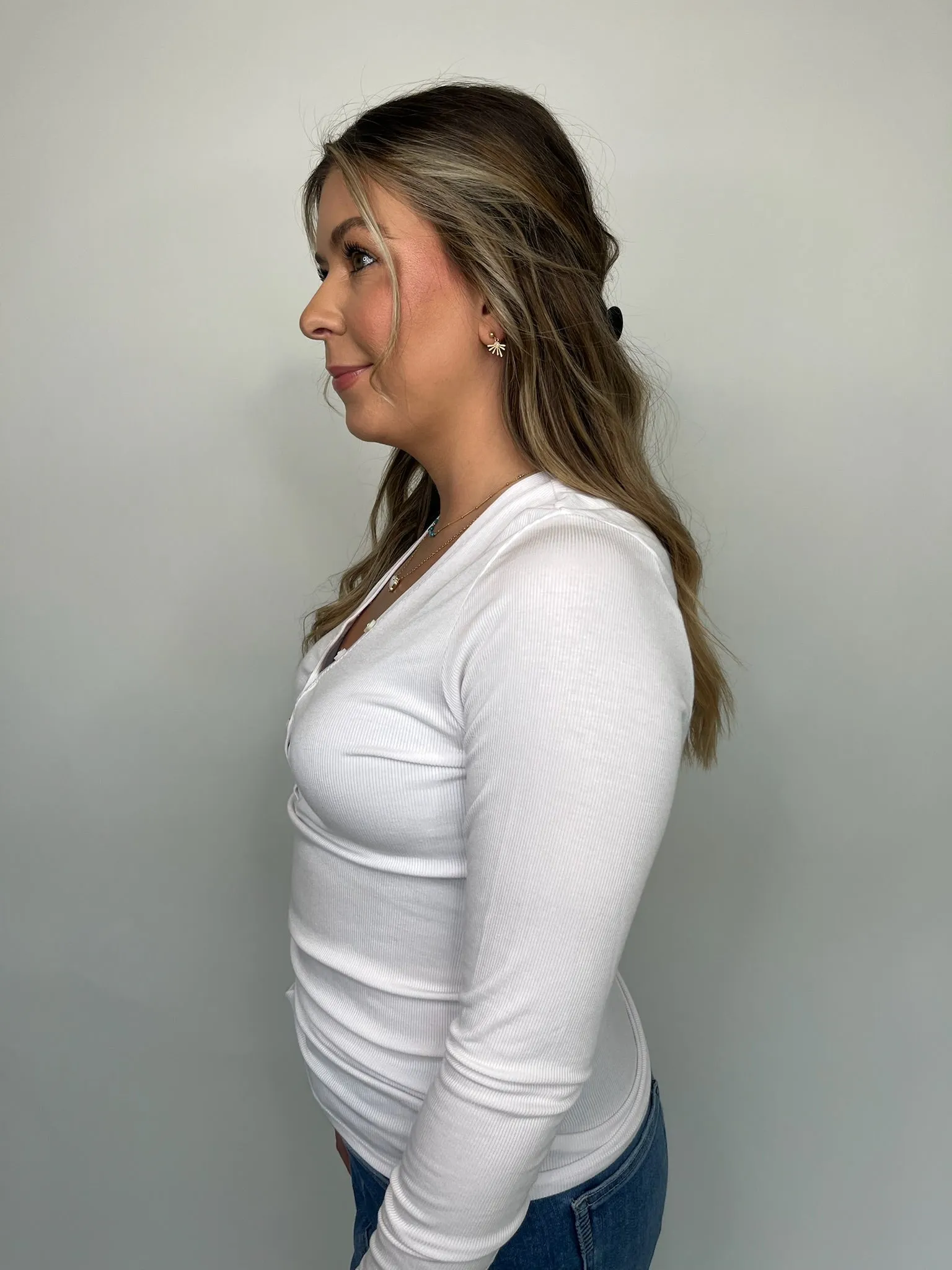 LA Made Everly Long Sleeve Top