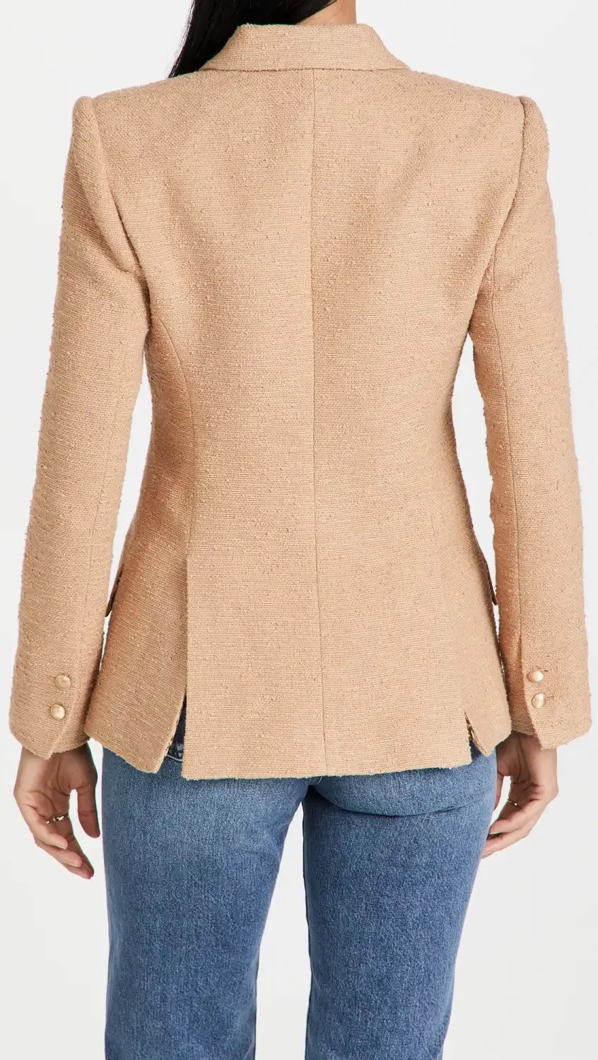 L'AGENCE CHAMBERLAIN SINGLE BUTTON BLAZER