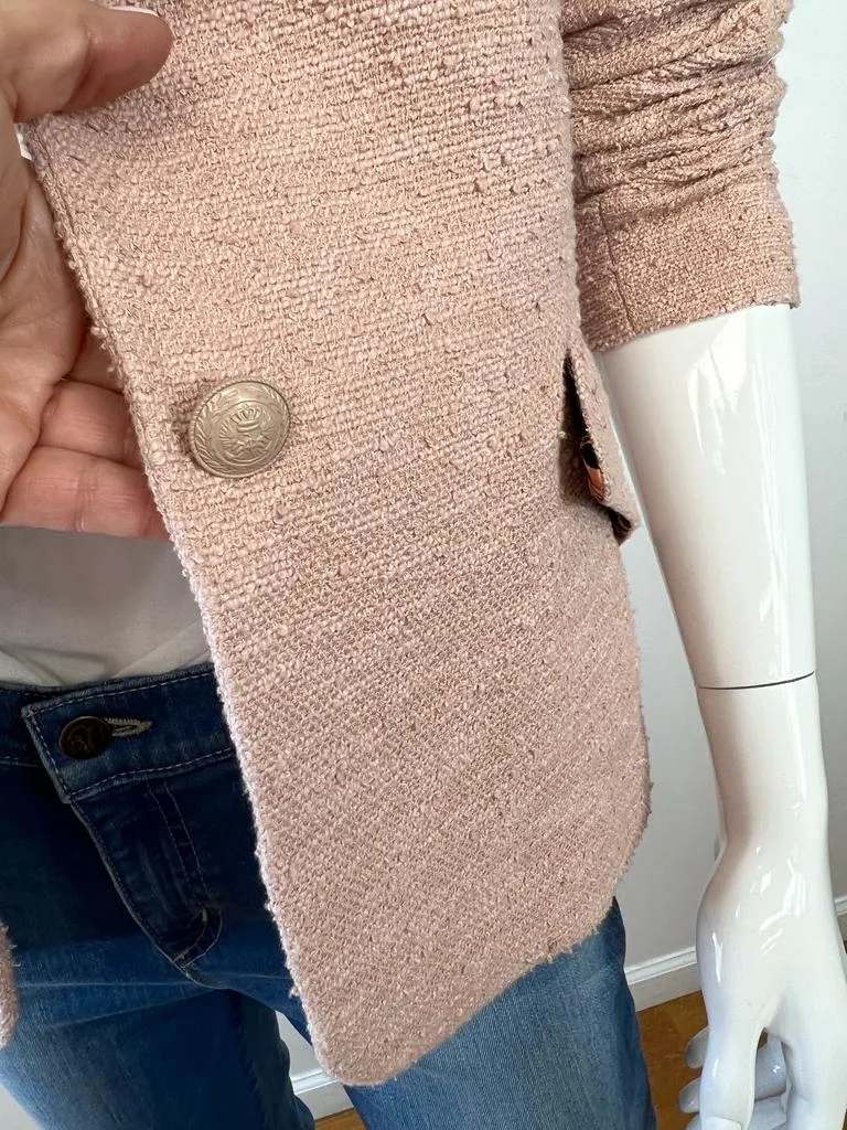 L'AGENCE CHAMBERLAIN SINGLE BUTTON BLAZER