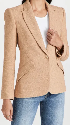 L'AGENCE CHAMBERLAIN SINGLE BUTTON BLAZER