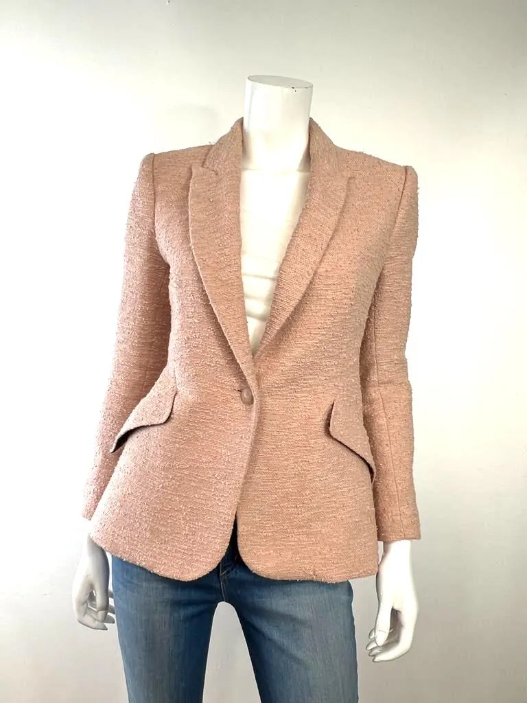L'AGENCE CHAMBERLAIN SINGLE BUTTON BLAZER