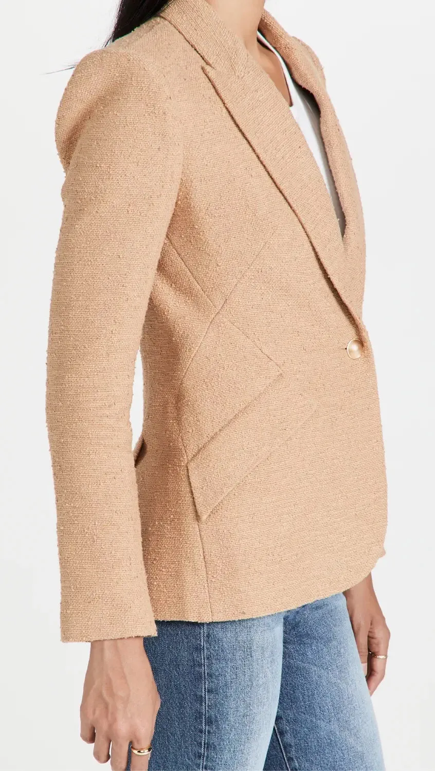 L'AGENCE CHAMBERLAIN SINGLE BUTTON BLAZER