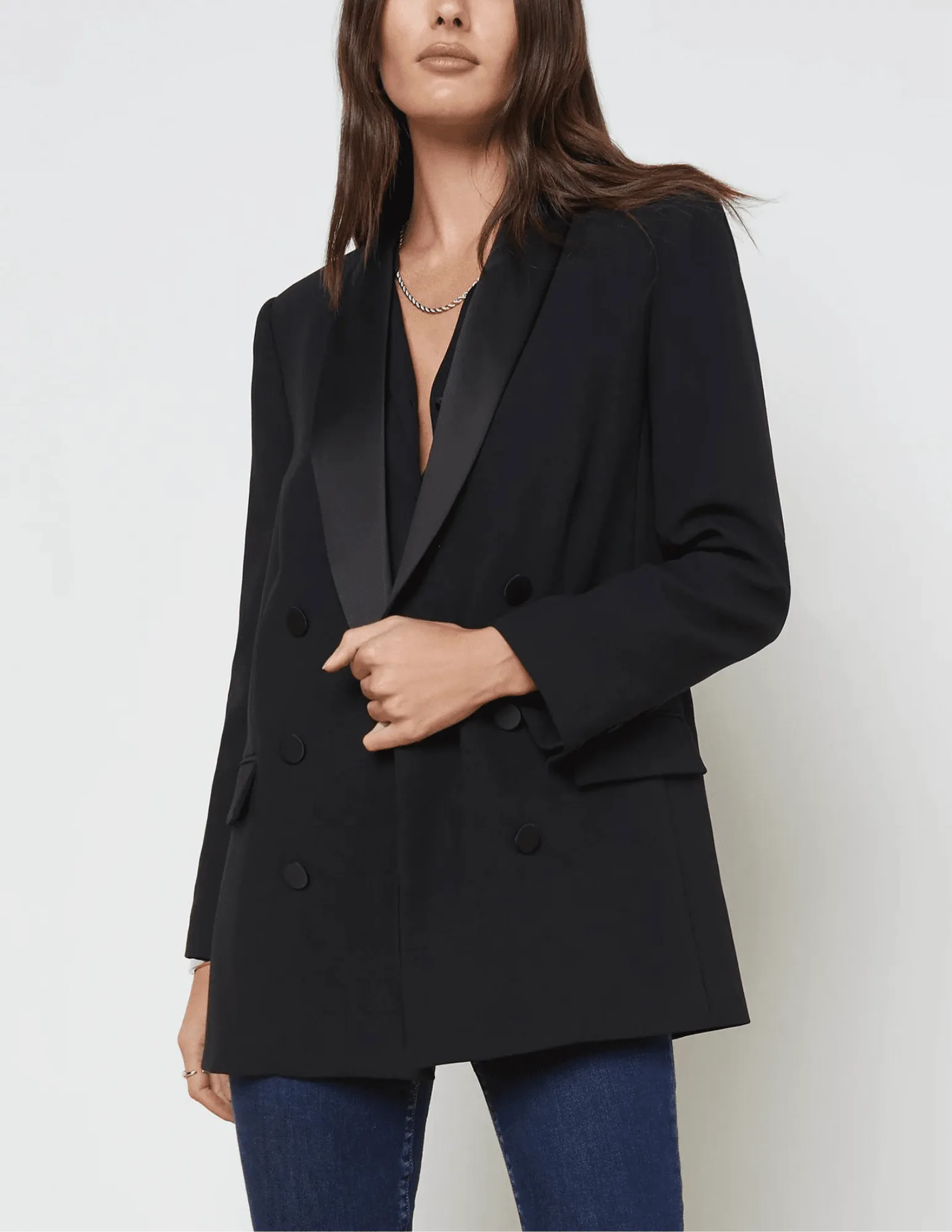 L'Agence Jayda Double Breasted Blazer