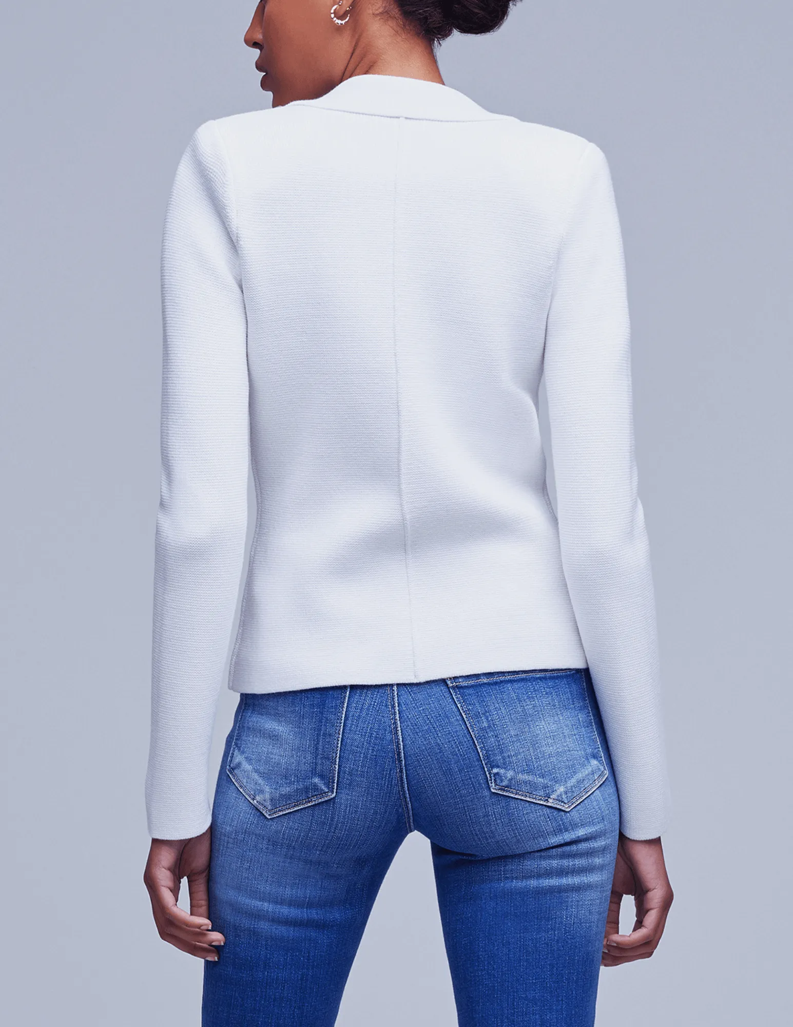 L'Agence Sofia Knit Blazer