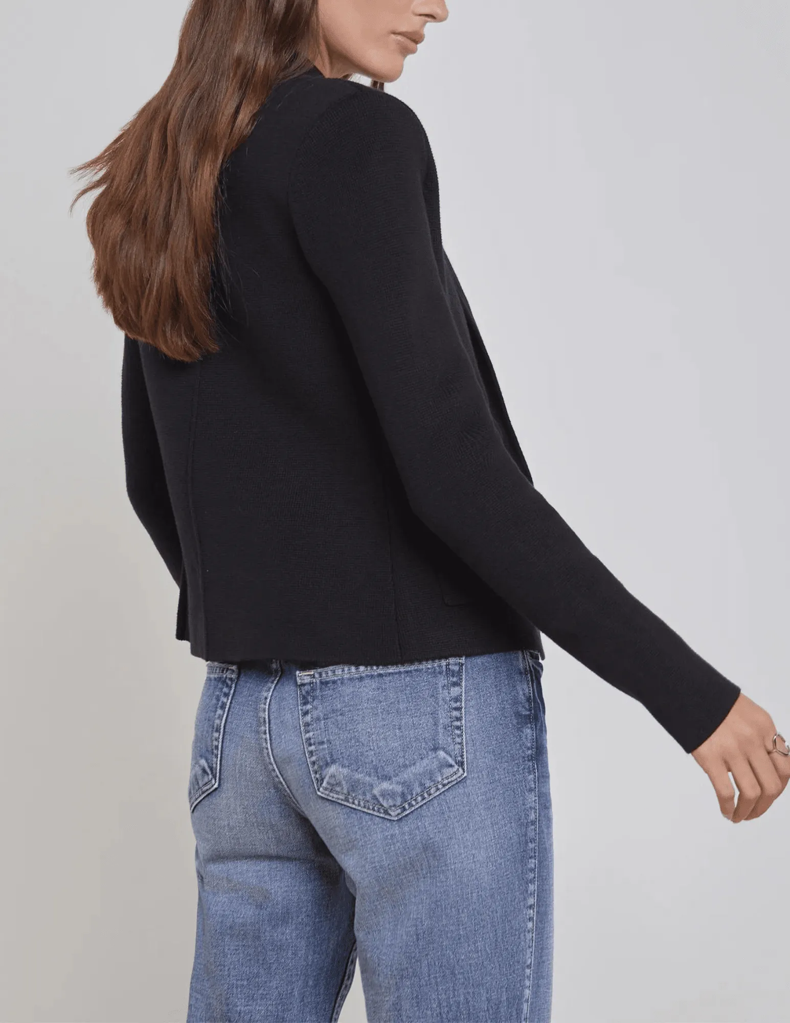L'Agence Sofia Knit Blazer