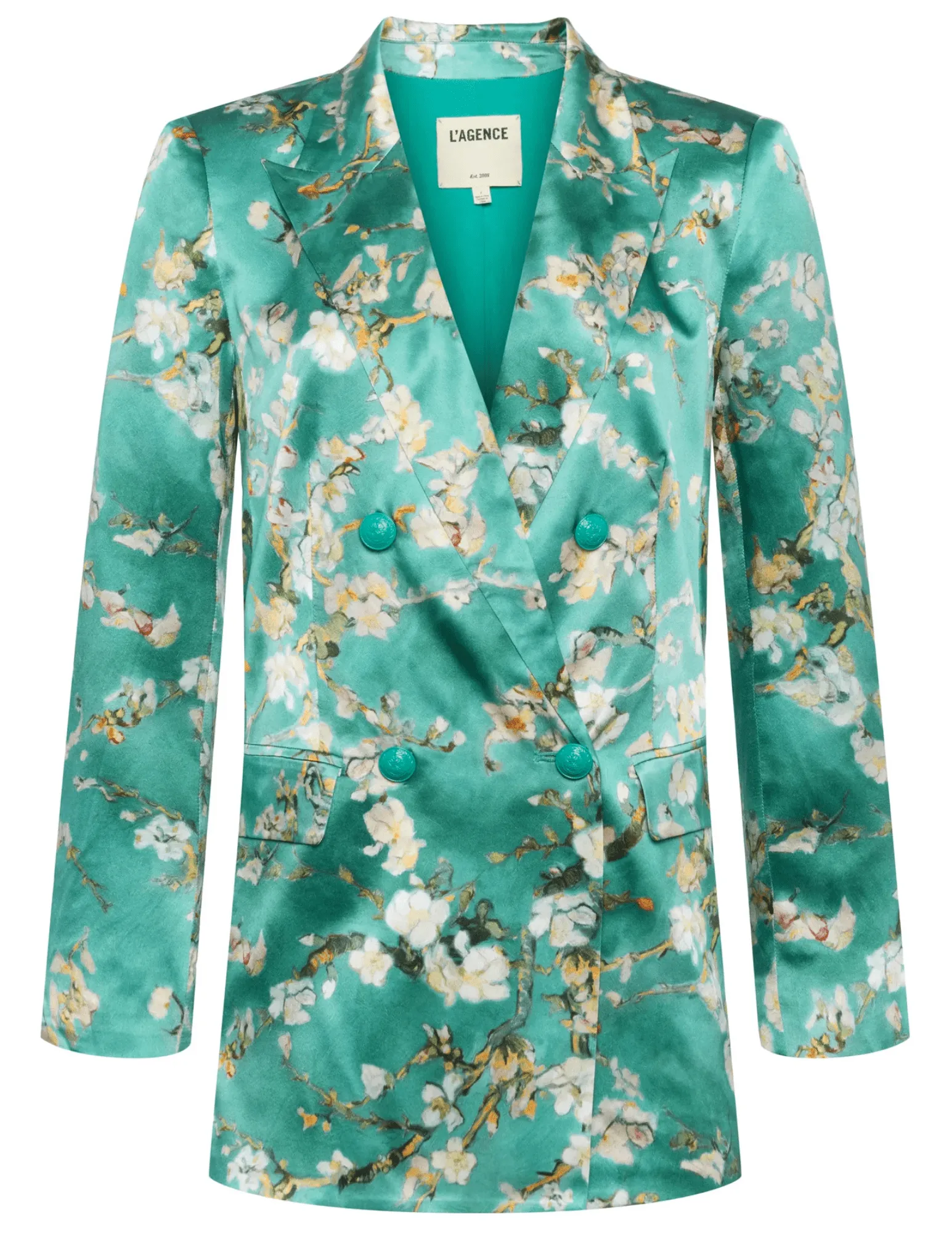 L'Agence Taryn Double Breasted Blazer