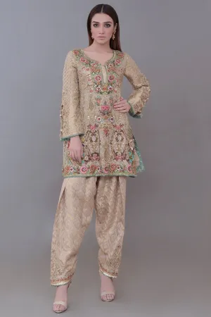 Latest Wedding Party Shirt in Beige Color #Y2051