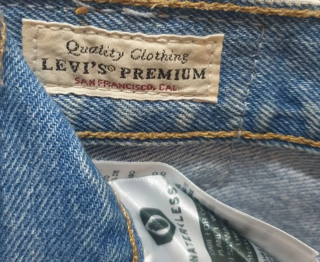 Levi's denim light jeans size 10