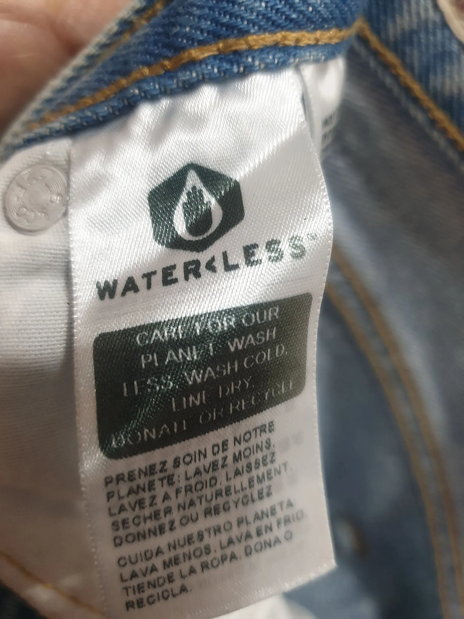 Levi's denim light jeans size 10