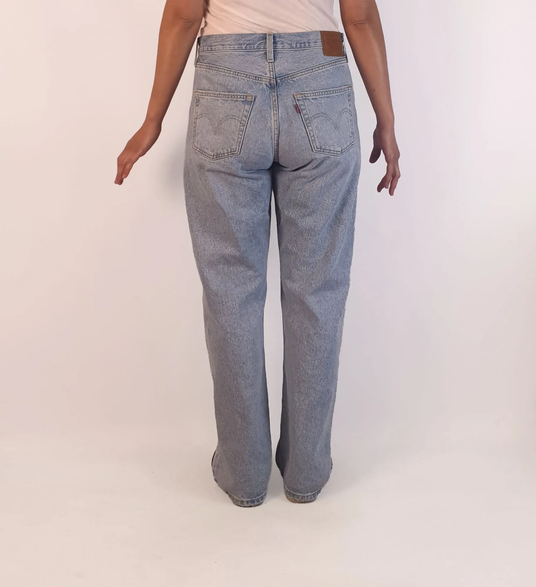 Levi's denim light jeans size 10