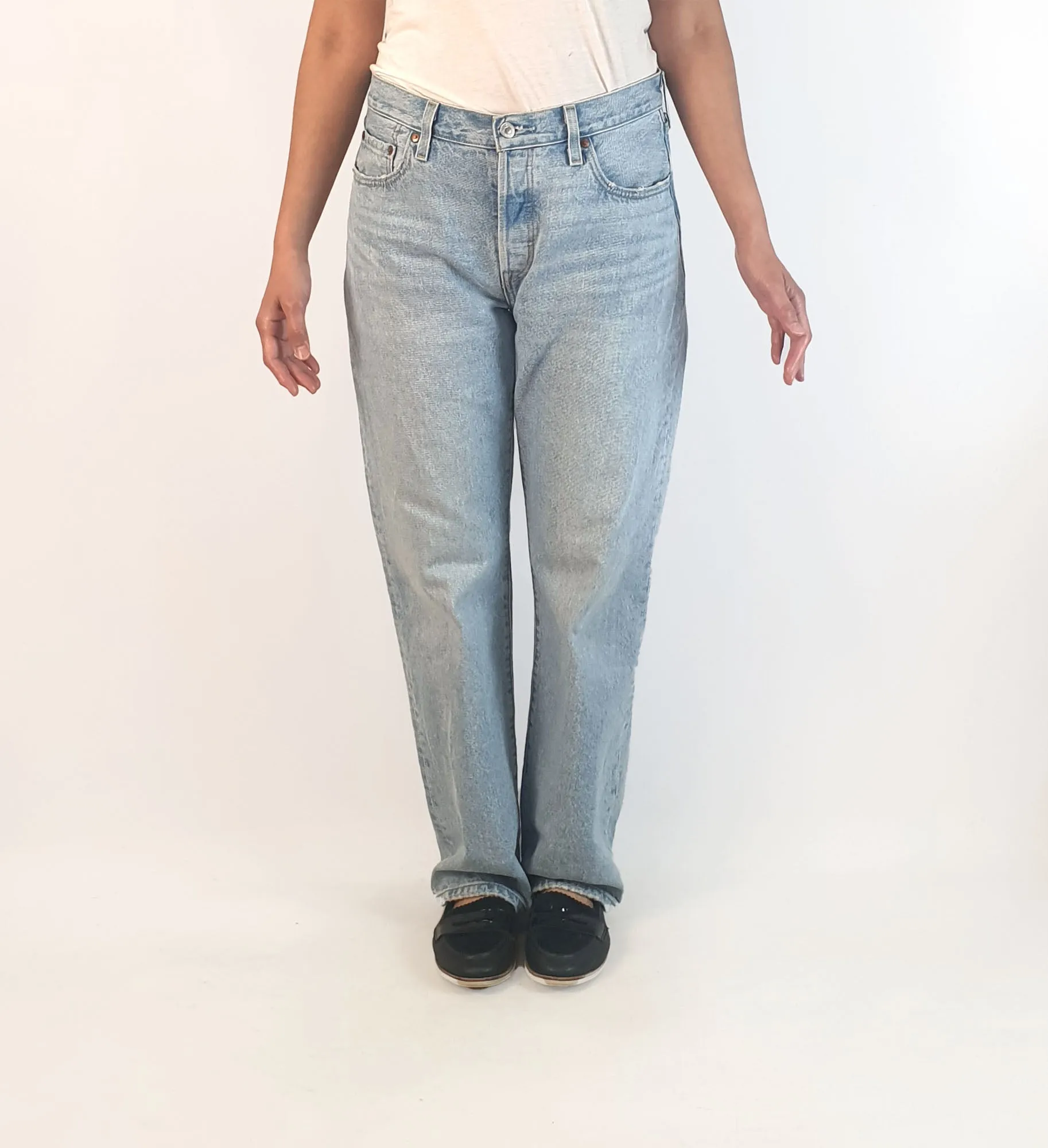 Levi's denim light jeans size 10