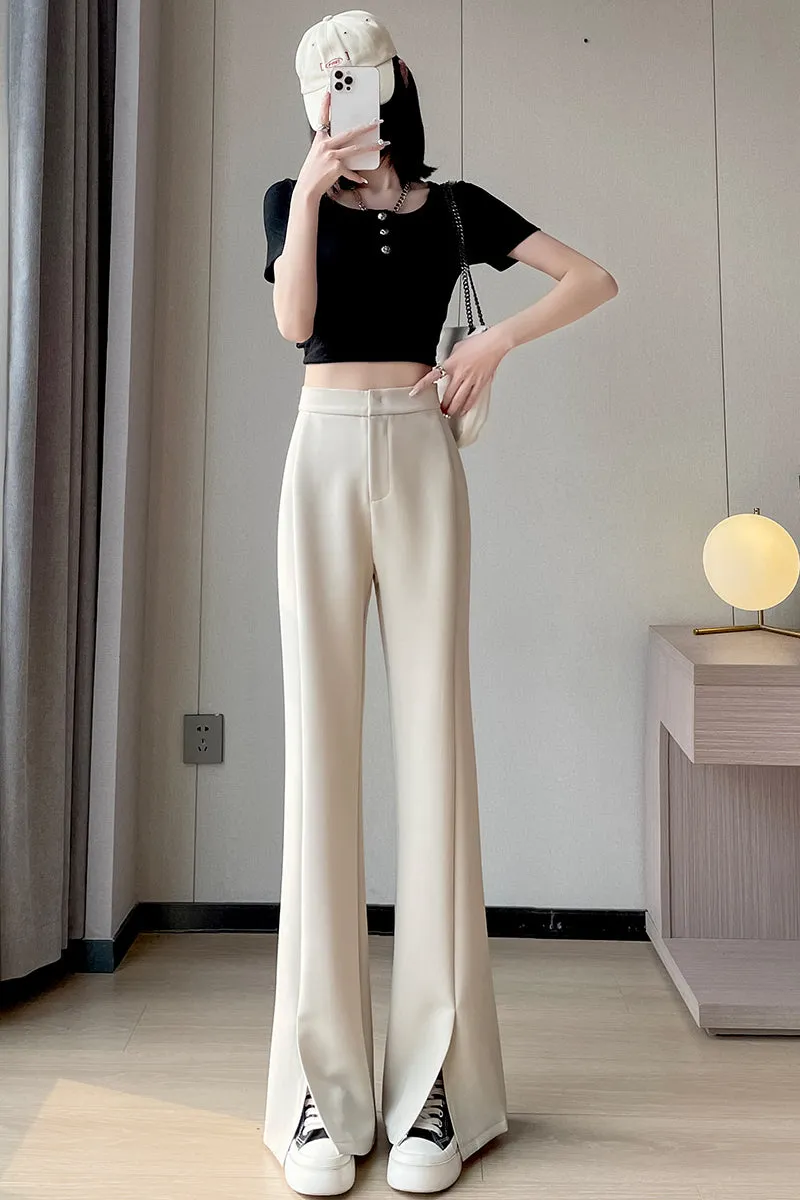 Lightweight Comfortable Flared Leg Pants Perfect for Casual Days