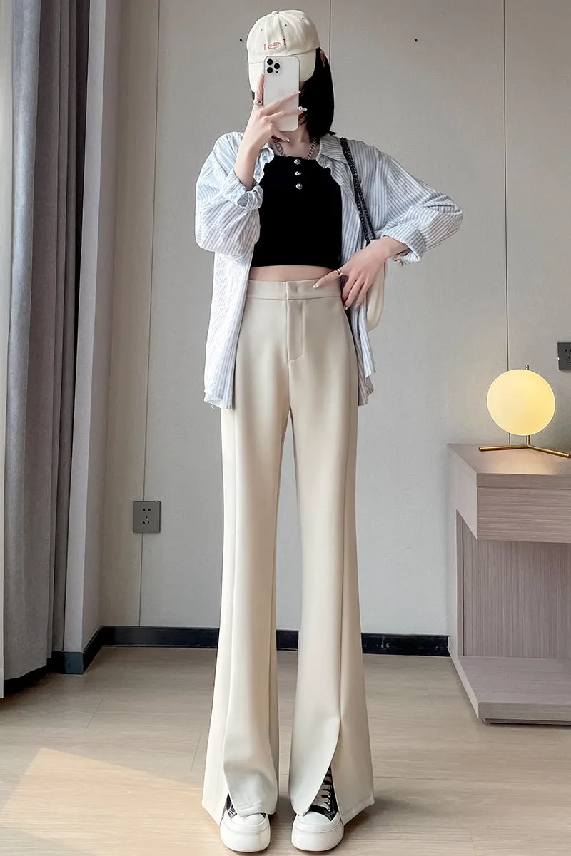 Lightweight Comfortable Flared Leg Pants Perfect for Casual Days